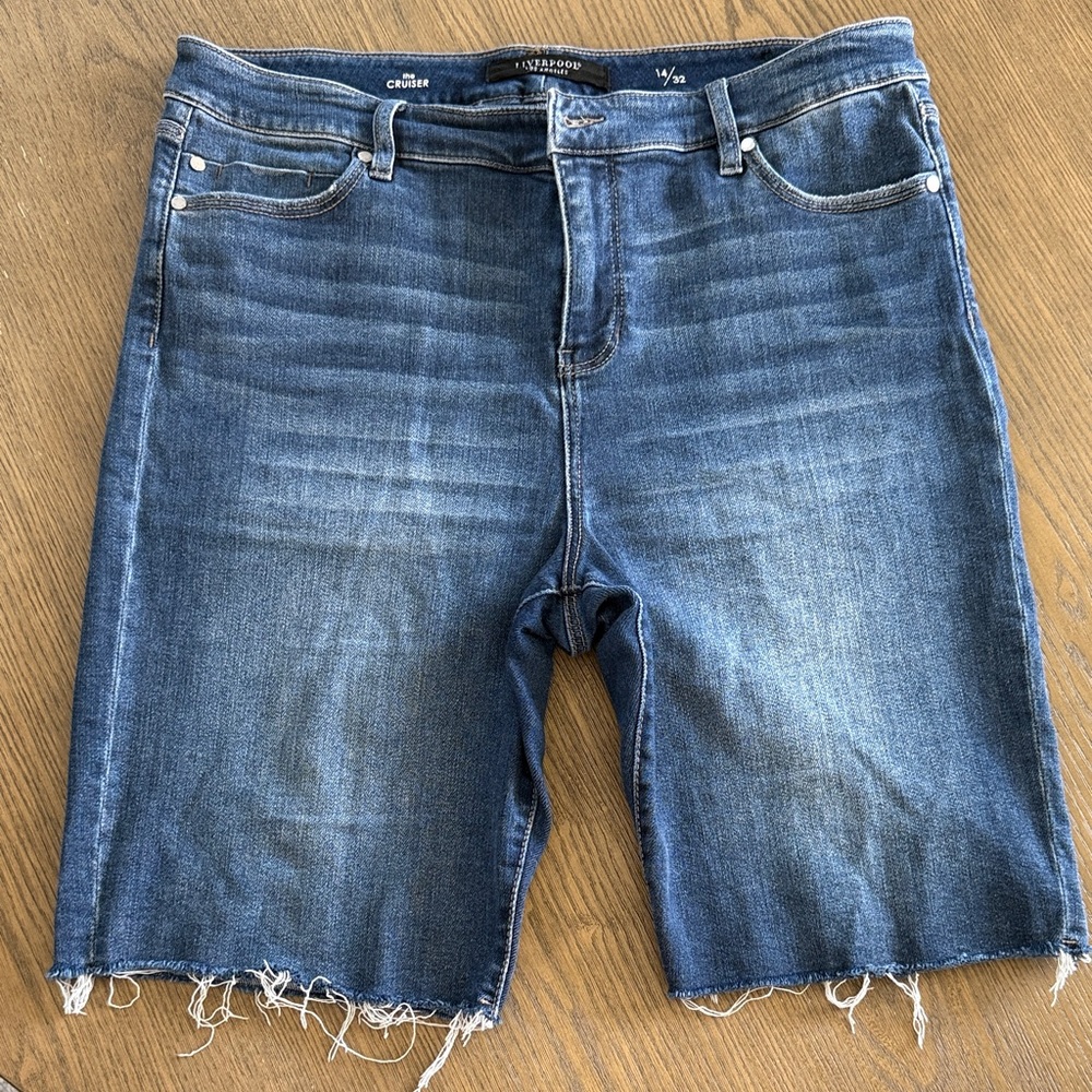 Liverpool Blue Denim The Cruiser shorts